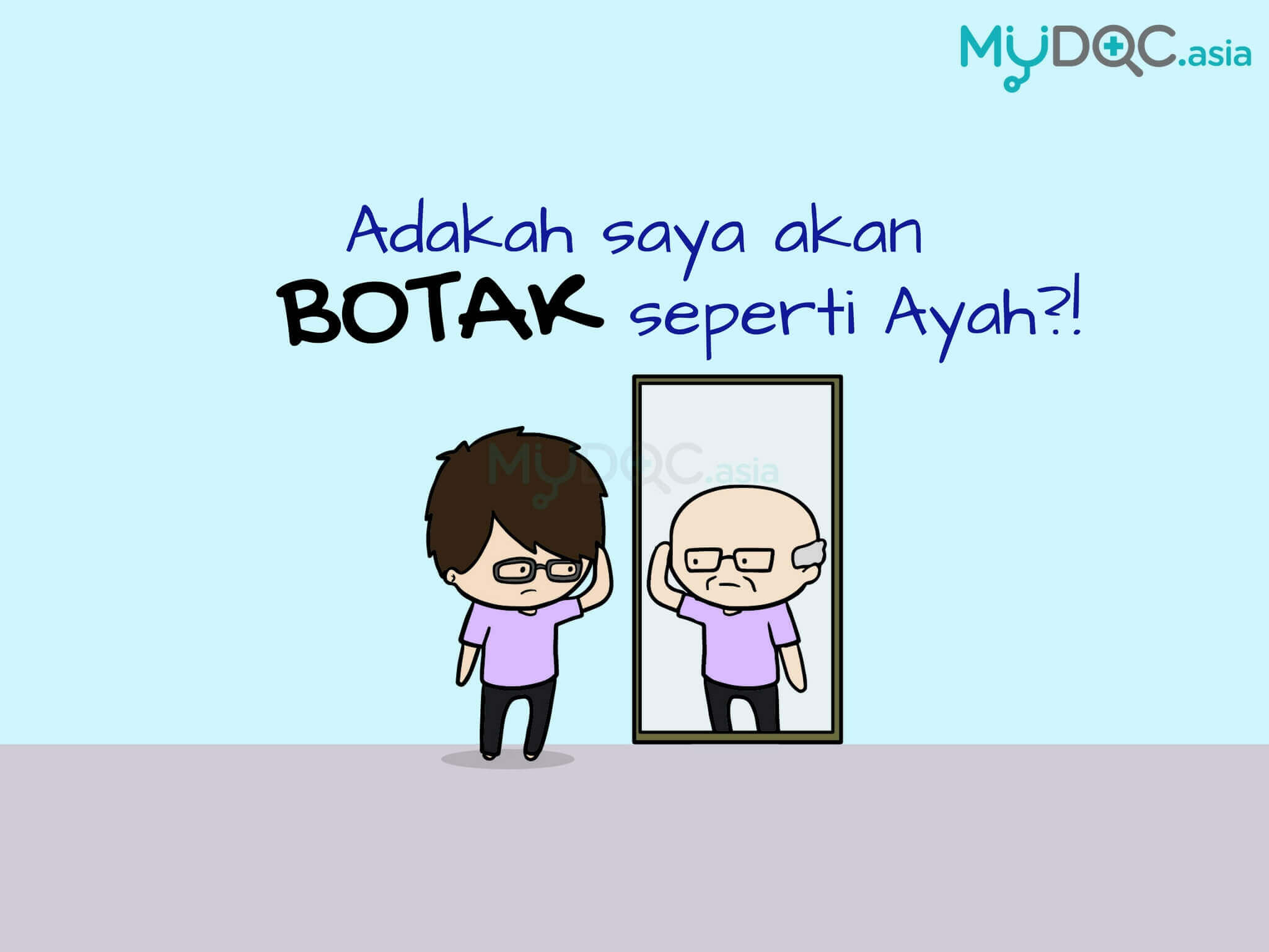 Adakah Saya Akan Botak Seperti Ayah?  Erufu Care