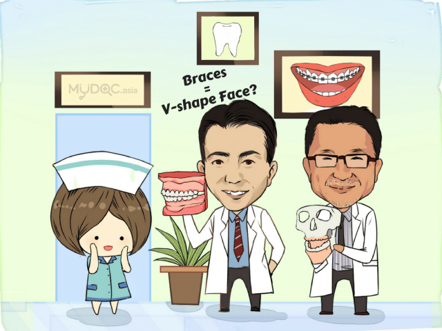 Ask the Doctors: V-Shaped Face through Dental Braces, Really?