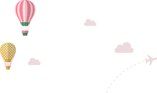 Balloons and clouds